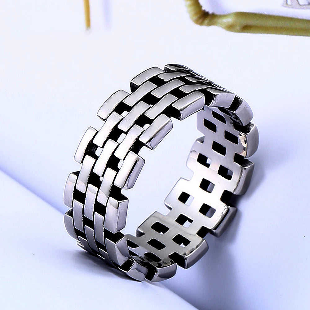 Mode 316L Edelstahl Einfache Ringe Für Männer Frauen Punk Hip Hop Square Band Flache Top Siegelring Charme Partei Schmuck Geschenke
