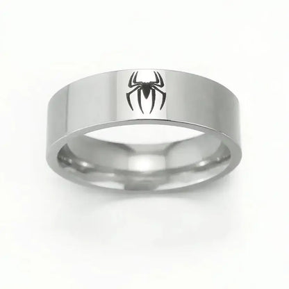 🕷️ Petoria™ Edelstahl Spinnenring