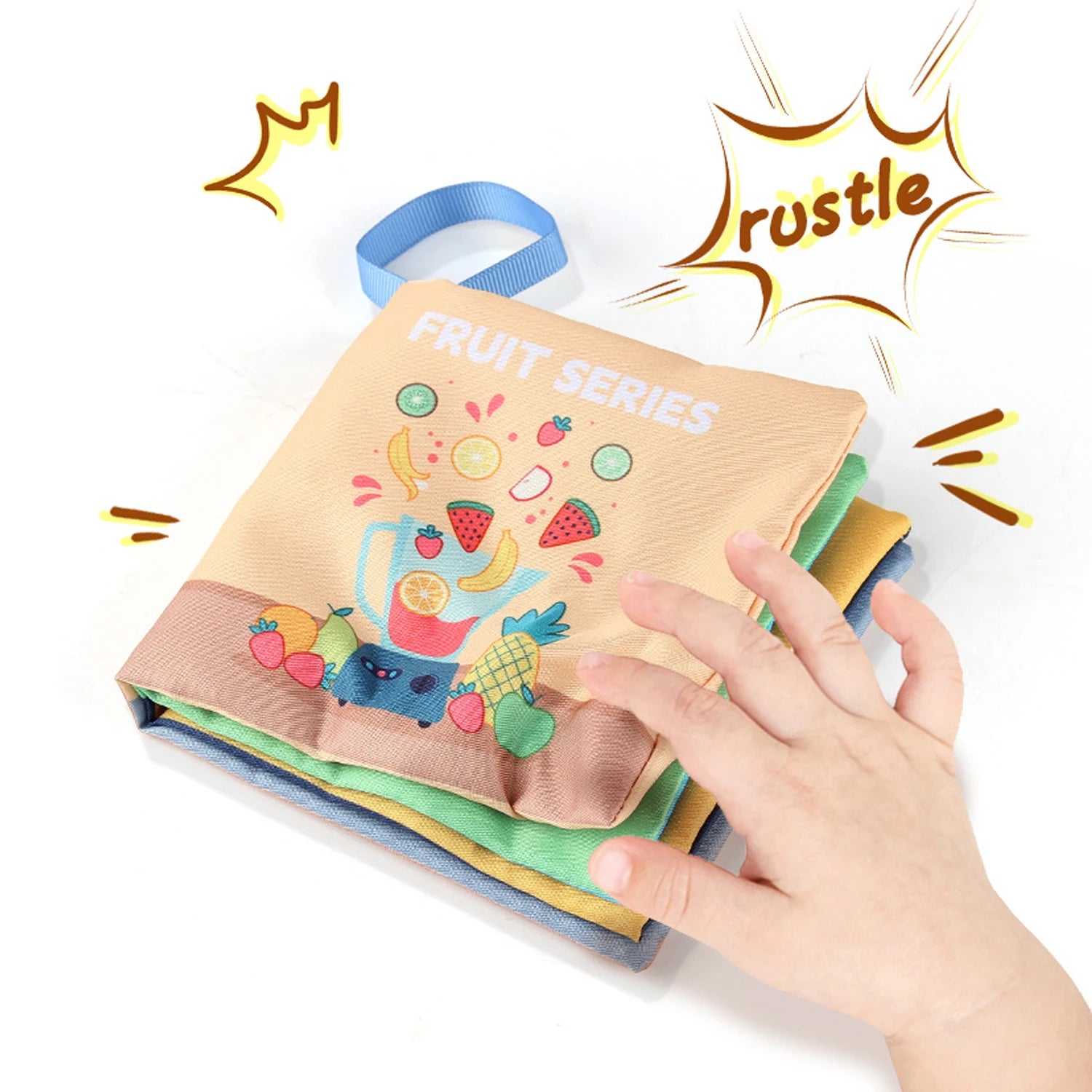 Montessori Stoffbuch für Babys und Kinder