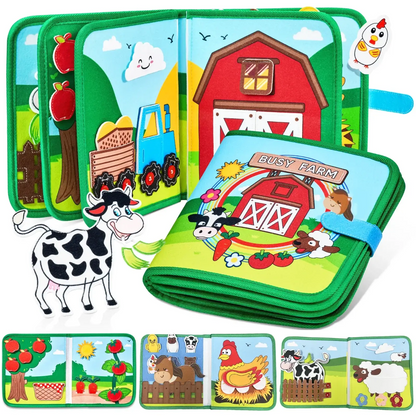 Montessori Busy Book mit Tieren