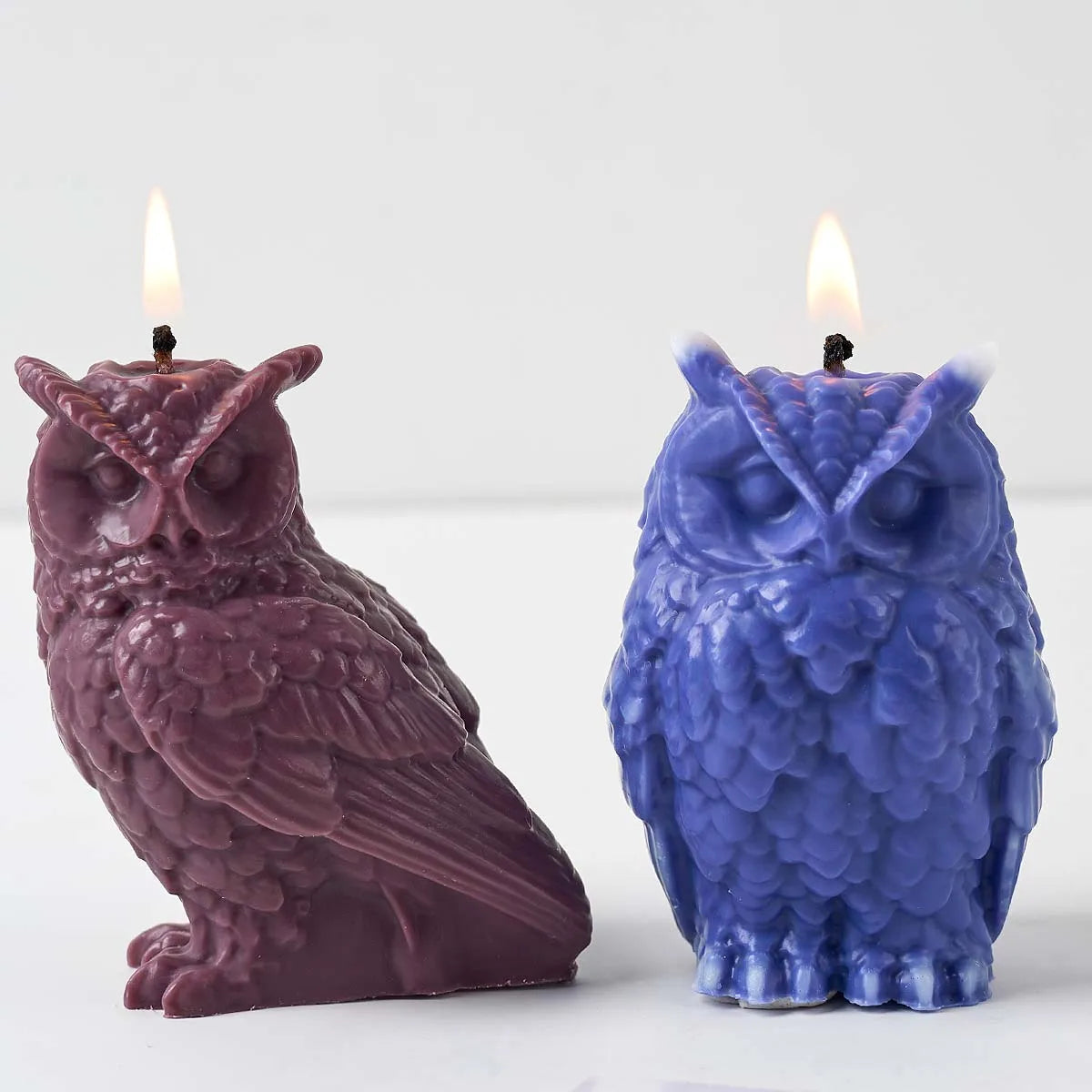 3D süße Eule Silikon Kerze Form DIY Cartoon Tier Aromath Kerzen Seife Gussformen Gips Harz Handwerk machen Home Decor