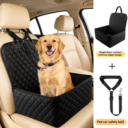 🐾 Petoria® Wasserdichter Autositzbezug für Hunde &amp; Katzen – Rutschfeste Rücksitz-Schondecke für sichere Autofahrten