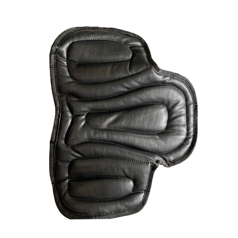 Reiten Sattel Pad Kunstleder Shock Weiche Reitsport Sitz Pad Western Lange Sattel Kissen Motorrad Sitzkissen