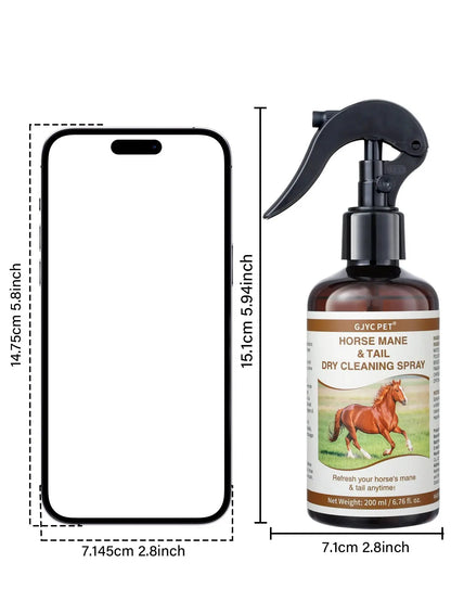 Premium Mähnen- und Schweif Entwirrungsspray Petoria