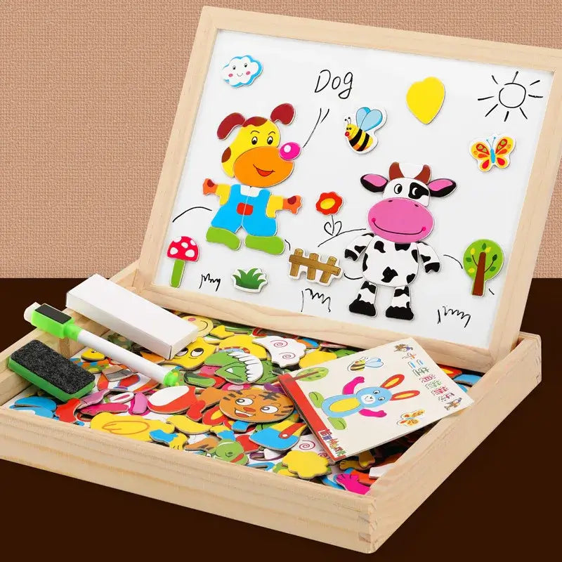 Magnetisches Lernbrett 100+ Montessori