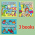Coloring book cover titled &