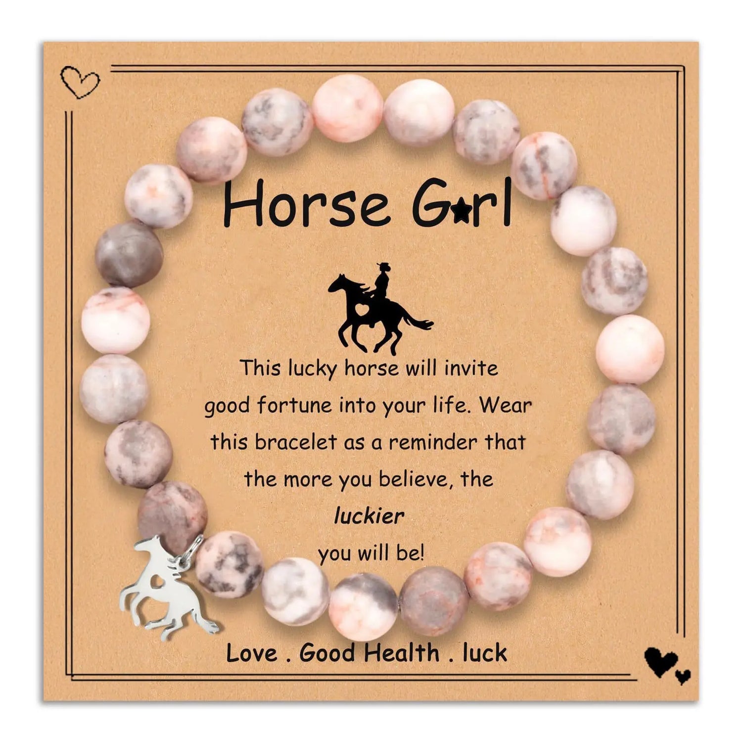 Pferde-Charm-Armband für Mädchen – Liebevolles Geschenk