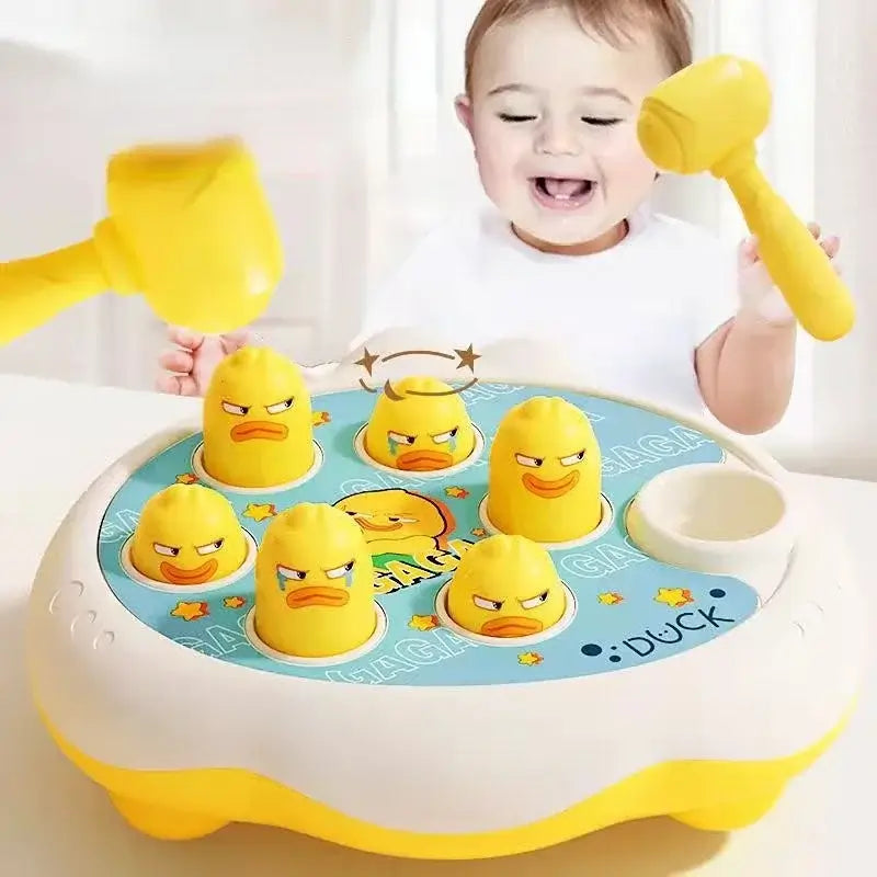 Montessori Klopfspiel mit Tieren für Kinder