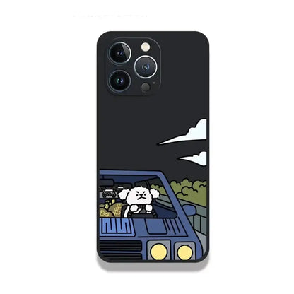 Cartoon Hunde Handyhülle für iPhone Petoria