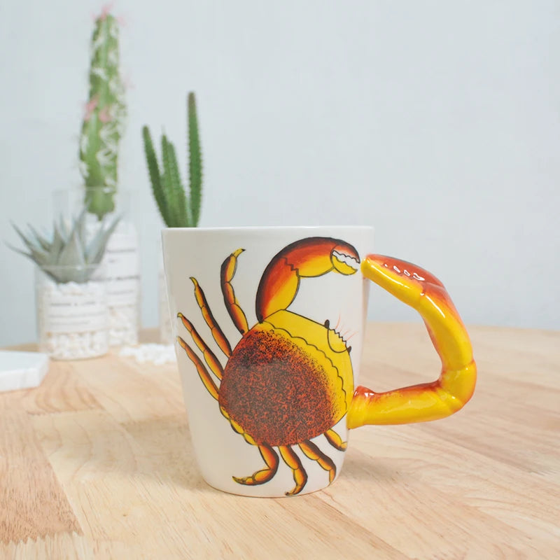 Dinosaurier Keramiktasse – 3D Kaffeebecher