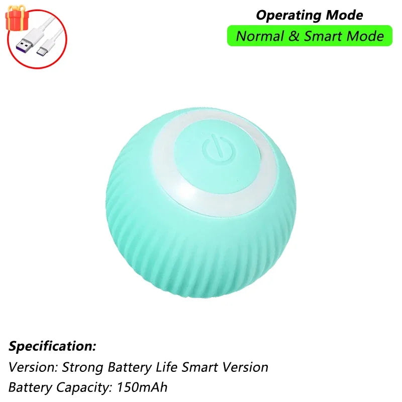 Interaktiver Katzenball mit Schwanz