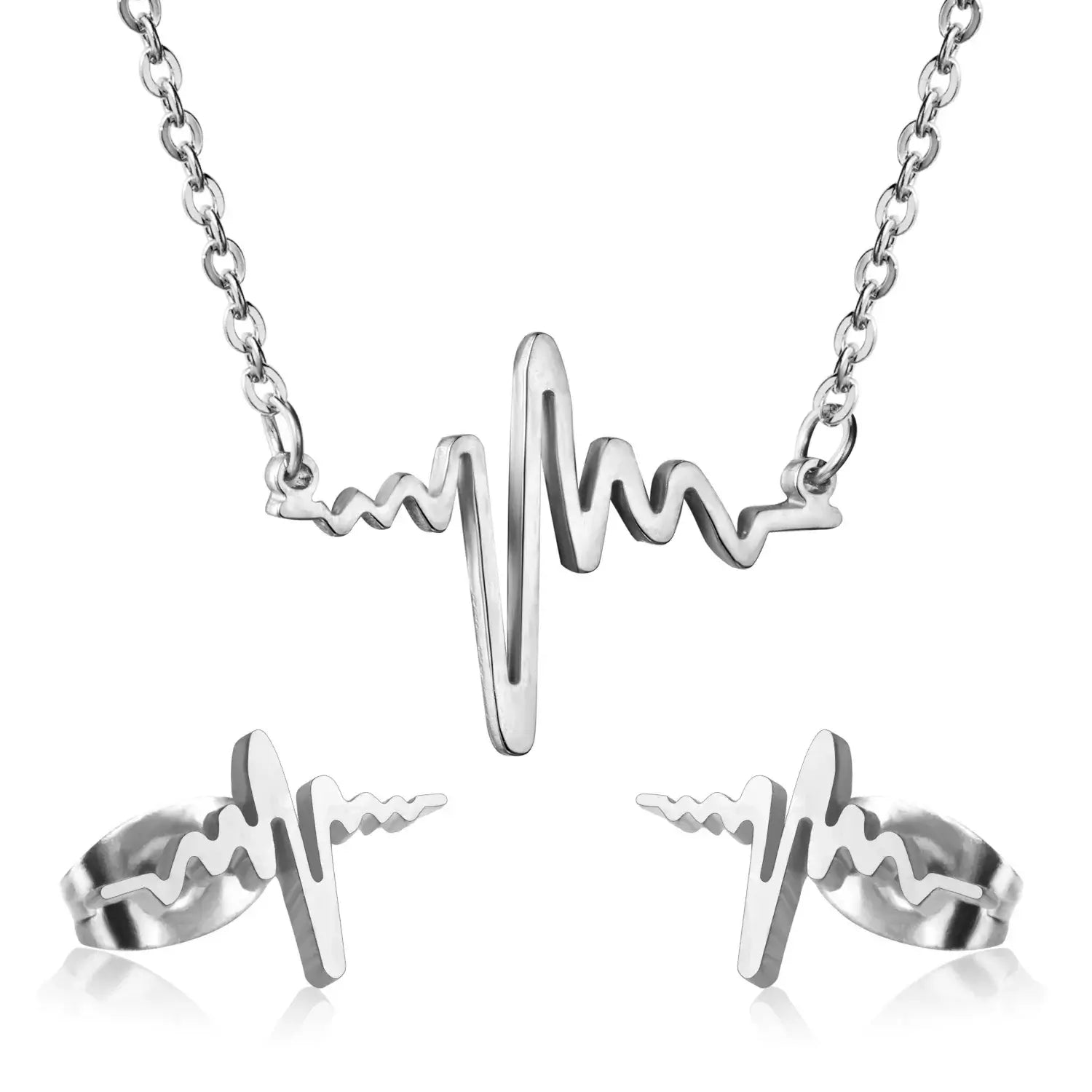 Edelstahl Schmuck Set mit Tiermotiv