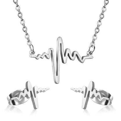 Edelstahl Schmuck Set mit Tiermotiv