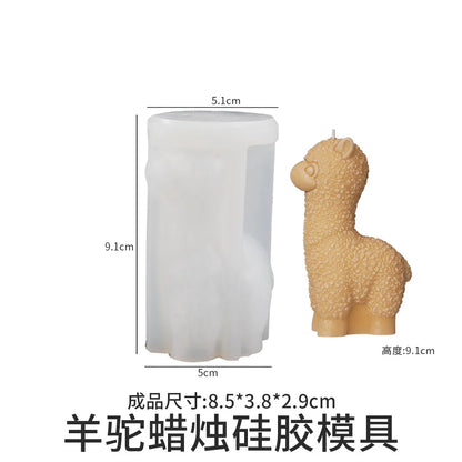 Alpaka Silikonform für Backen und Basteln