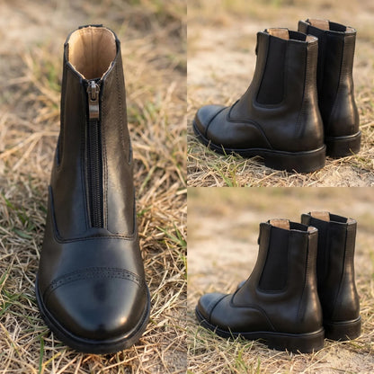 Reitstiefel aus Leder für Damen und Herren