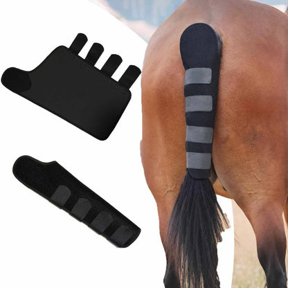 Pferdeschwanzschutz für Stall, Transport und Reitsport