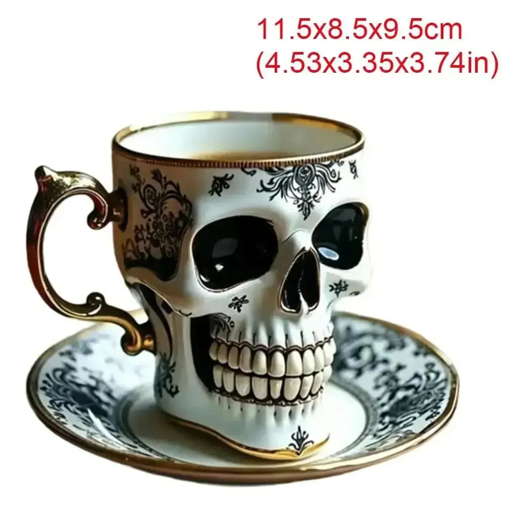 Totenkopf Kaffeetasse Petoria