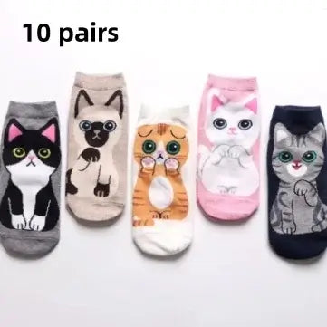 Katzen Socken Set